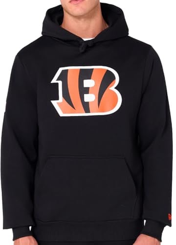 New Era NFL Cincinnati Bengals Hoodie Herren & Damen Schwarz Gr. XS