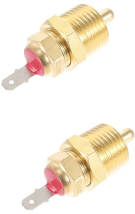 Gatuida 2 Pezzi Termostato Motore Termostato Per Auto Controllo Termico Temperatura Ventola Radiatore Elettrico Termostato Ventola Soffitta Controllo Termostato Radiatore Automatico