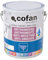 Cofan Peinture synthétique anti-humidité | Blanc satiné ou mat | Capacité : 750 ml ou 4 litres | Protection résistante pour murs et plafonds intérieur/extérieur (blanc mat, 750 ml)