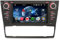 Erisin 8-Core 4GB+64GB Android 14 Radio Coche Bluetooth GPS Navegador para BMW Serie 3 E90 E91 E92 E93 M3 Soporte CarPlay inalámbrico Android Auto Dab+ WiFi DSP USB OBD2 TDT FM 7 IPS Pantalla Táctil