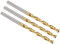 PATIKIL 2,8mm Bohrer, M42 HSS Spiralbohrer, Gerader 135° Stahlbohrer Titannitrid-Beschichtung für Hartmetall Edelstahl - 3 Stück