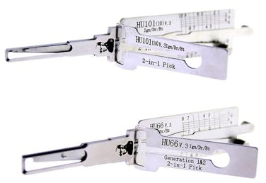 Professionelles Auto LiShi HU66 HU101 Dietrich- und Decoder-Werkzeug-Set für Autotürschlösser, Schnellöffner, unverzichtbare Schlosser-Werkzeuge für Kfz-Schließsysteme