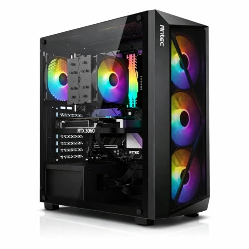 Zendia PC GAMING URANUS – AMD Ryzen 7 5700X – Nvidia GeForce RTX 3060 12 GB – 16 GB DDR4 RAM – SSD NVMe 512 GB – Wi-Fi – Windows 11 Pro – Mid Tower