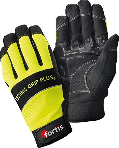 Format 4317784785358 – Handschuh Technic Grip +. Gr. 8. gelb/schw.. FORTIS