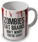 verytea Zombie Mug - Zombies Eat Brains - Bloody Mug Cup