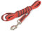 IDC Color & Gray gumierte Leine, 20 mm x 3 m mit Schlaufe, Rot-Grau