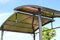 Leco Set Polycarbonat-Stegplatten für Profi-Grillpavillon, grau, 300 x 365 x 1 cm, 13888888