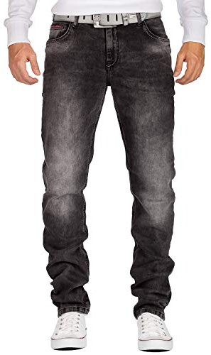 Cipo & Baxx Herren Jeans CD533-bans Grau W32/L32