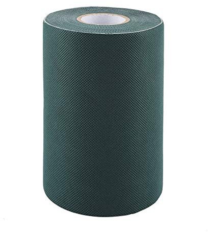 VIFERR Kunstrasen Klebeband, 15cm x 10m Selbstklebendes Kunstrasenband Kunstrasenteppich Rasenband Künstliches Grasband für den Außenbereich, Garten, Rasen, Teppich (Grün)