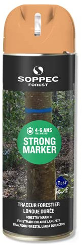 SOPPEC TRACEUR FORESTIER LONGUE DURÉE NON FLUORESCENT CHAMOIS 4-6 ANS STRONG MARKER - 131708