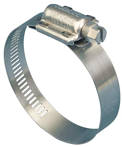 Jubilee Genuine Clips SS316 Stainless Steel High Torque Hose Clamp Marine Grade Diameter from 25-40mm (1pcs)