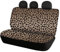 chaqlin Leopard Skin Rücksitzbezüge für Autos Komplettes Set mit 2er-Packs, Auto-Sitzschutz für Hunde Haustier-Hundekissen für Frauenauto-Schutz Auto-Deko-Zubehör