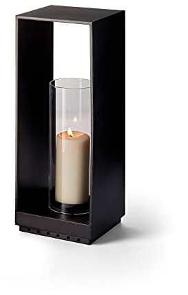Philippi Windlicht Wisma L Höhe 42 cm schwarz 239010
