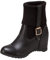 Scarpa Stivali da Donna con Zeppa Interna con Fibbia Regolabile in Tinta Unita alla MM82741