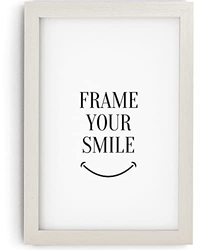 MONFRAME Bilderrahmen Modern - 25x50 cm - Birke - mit Acrylglas