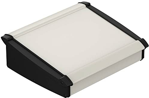 Bopla ALU-Topline ATPH-IP 2385-0250 Set Pult-Gehäuse (L x B x H) 232.60 x 250 x 86.20 mm Aluminium, ABS Natur, Schwarz