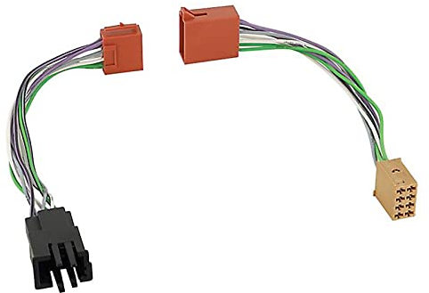 MUSWAY MPK 23 - Plug & Play Anschlußkabel passend für Fahrzeuge mit herausnehmbaren Quadlock beigen Lautsprechersteckern im Quadlock