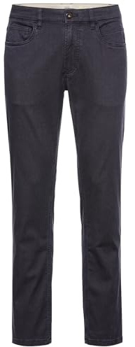 camel active Herren Regular Fit 5-Pocket Hose Dunkelblau, menswear-33/30