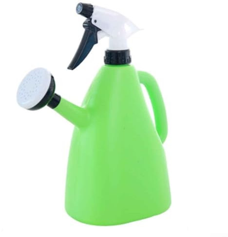 Zoegneer Práctica regadera 2 en 1 para plantas de interior, spray a presión y hervidor de agua (verde)