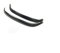 WILSEM 2 Pezzi Auto Modifica Esterno in Fibra di Carbonio Luce Sopracciglio Decorativo per Mercedes per Smart 450 451 453 Fortwo Forfour