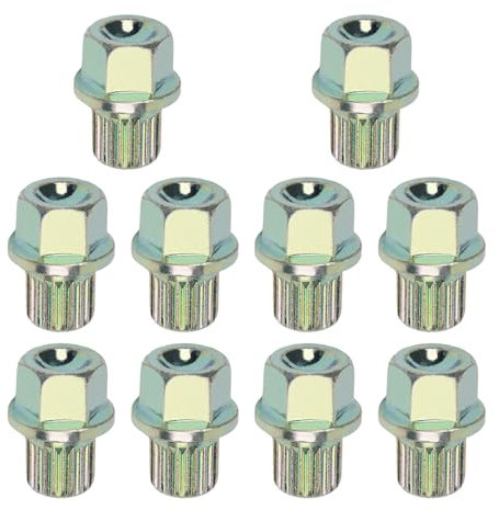 ZEALfix 10PCS Locking Wheel Nut Removal Tool Lug Nut Key Set Anti-Theft Kit Compatible with Mini Early F Type
