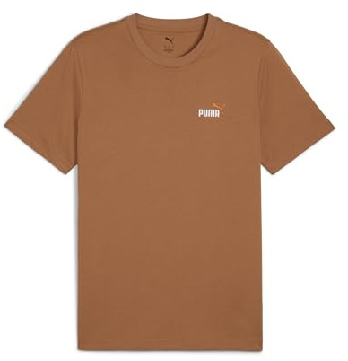 PUMA Herren Essentials 2 Colour Small No. 1 Logo T-Shirt