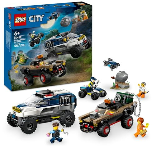 LEGO City Verfolgungsjagd im Polizeigeländewagen (60449)