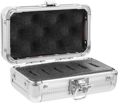 DOITOOL Telescope Filter Storage Box Aluminum Case Filter Box Case for Telescope Eyepieces