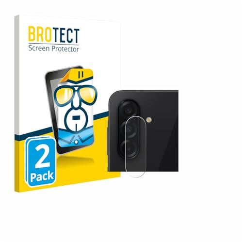 BROTECT Schutzfolie für Samsung Galaxy A26 5G Enterprise Edition | (NUR Kameraschutz) 2 Stück Transparenter Displayschutz Made in Germany Klare Displayschutz-Folie Clear Einfache Montage