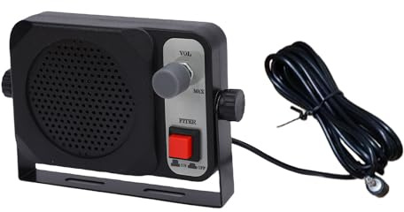 RASTKY 3,15 Kompakter CB-Funklautsprecher Plug and Play für Mobiltransceiver