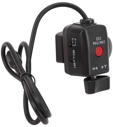 Akozon Camcorder Zoom Controller with 8 Pin Connector for PMW EX1 EX3 EX1R - Remote Video REC RET Start Stop