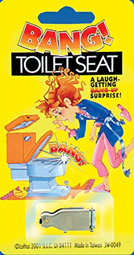 Bang toilet seat exploding cap detonator bathroom surprise funny joke trick toy
