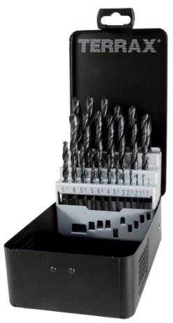 Ruko Terrax Spiralbohrer Satz DIN 338 HSS-R 1-13 mm A116721A205211