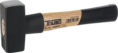 Triuso Fäustel mit Schutz 1-25Kg Hammer Vorschlaghammer mit Holzstiel