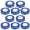 10 Stück PVC Isolierband Klebeband 10 Meter lang 15 mm breit -blau-
