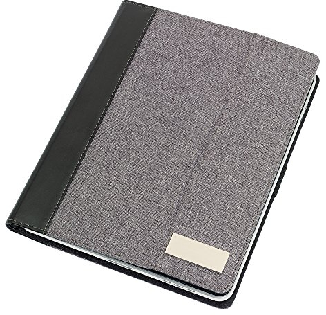 Schreibmappe Leinen Dokumentenmappe 23,2 x 17,3 x 1,2 cm DIN A5 von noTrash2003®