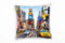 Paul Sinus Art City, New York, Manhattan, Times Square, bunt Deko Kissen 40x40cm für Couch Sofa Lounge Zierkissen - Dekoration zum Wohlfühlen