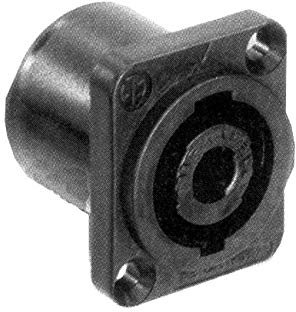 121AV 4 Pole Speakon Chasis Mount PA Speaker Solder Terminal Socket