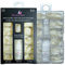 Bling Art False Nails 360 Stiletto Almond Long False Salon Nails Natural White Acrylic Fake Nail Tips with glue