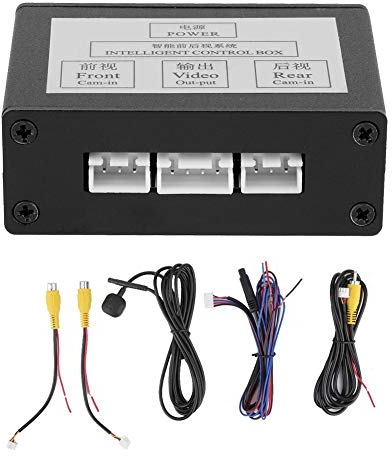 Switch Box rückwärtskamera Auto Front View Camera Switcher, Smart Car Parking Camera Kamera umschalter Front rück Converter Vordere Rückansicht Video Switch Channel Control Box