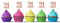 Sumerk 36PCS Rose Gold Glitter 21 Cupcake Toppers 21th Birthday Cupcake Picks Anniversary Birthday Party Decoration Supplies