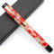 JINHAO Century 100 18KGP Golden Plated Resin Fountain Pen (Red Koi, Medium Nib)
