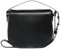 FEYNSINN kleine Schultertasche echt Leder - Handtasche ZOE Umhängetasche Damentasche mit Schultergurt - Ledertasche Damen schwarz handgefertigt