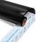 YRYM HT Heat Transfer Vinyl - 12 x 5ft(30.5x152CM) Black Premium HTV Vinyl Roll for T-Shirts,Black Iron on Transfers for DIY Heat Vinyl Design - Easy to Cut & Weed
