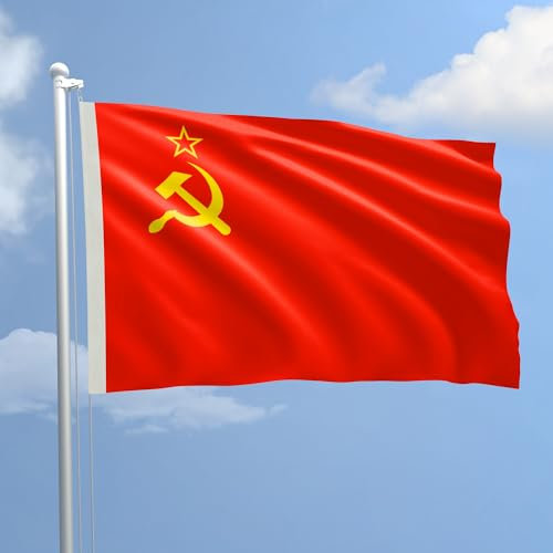 Bandiera URSS in Tessuto Nautico Misura 100X150