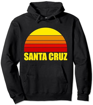 Santa Cruz California Design California T-Shirt 70er 80er 90er Pullover Hoodie