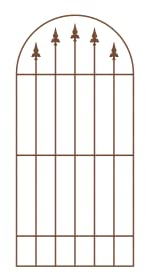 ELEO Rankgitter Edera, rostoptik, 168x79 cm