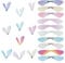 SUNNYCLUE 1 Box 100 Stück 10 Farben Libellenflügel Charms Schmetterlingsflügel Anhänger Stoffflügel Dekoration Für Frauen DIY Ohrring Schmuckherstellung Indoor Home Party Decor Crafts Gemischte Farbe