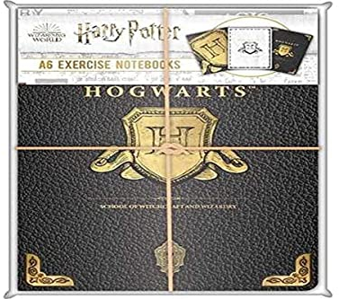 HARRY POTTER A6 Notebooks Three Pack