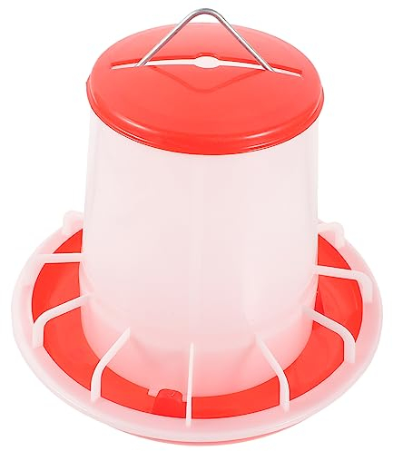 COLLBATH Futtereimer Für Hühner Tränkebecher Für Geflügel Hühner Wassernippel Küken-wassernippel Hühnertränke Wasserspender Für Hühner Trinkbecher Für Geflügel Plastik Futterautomat Füttern